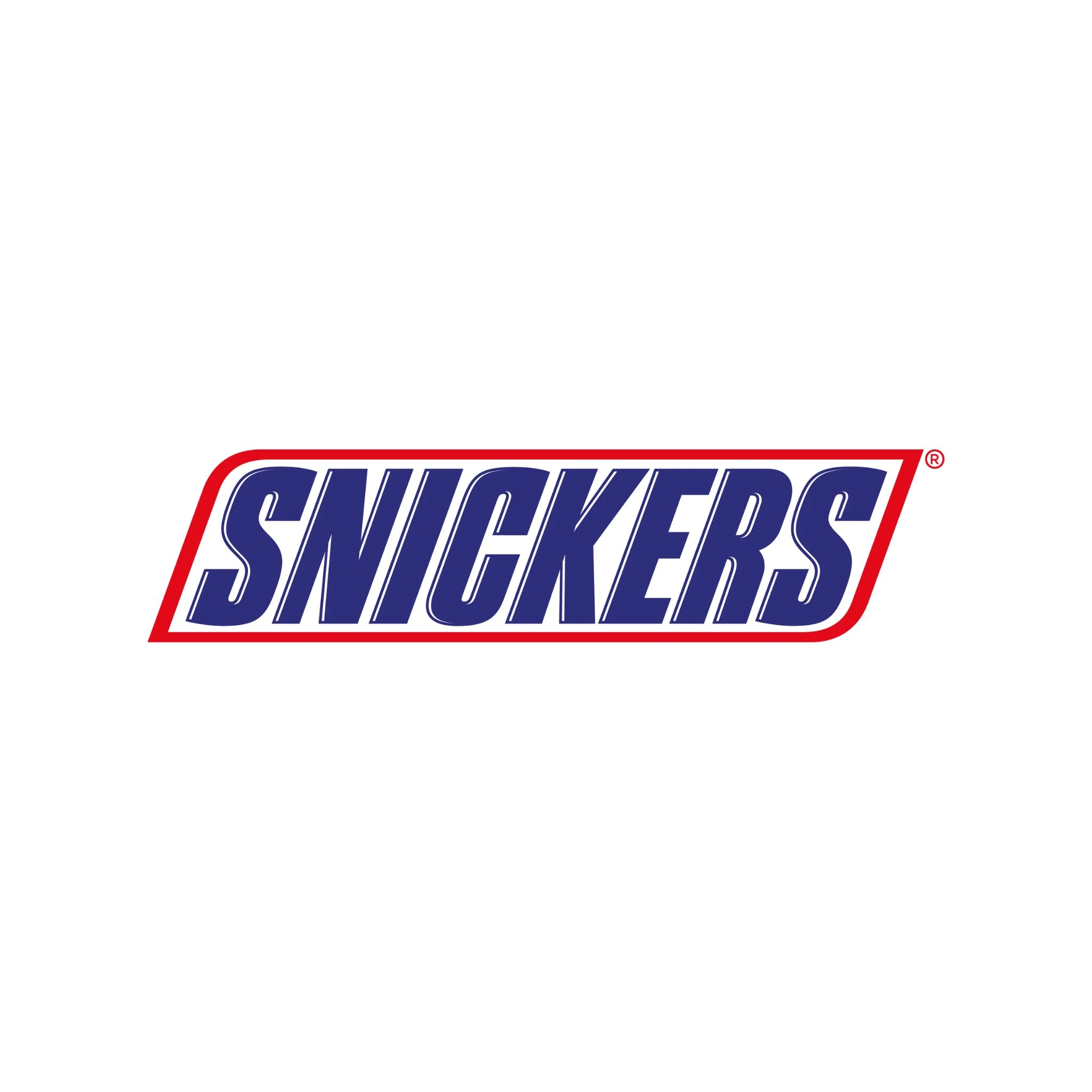 Snickers chocolate bar with peanuts original brand